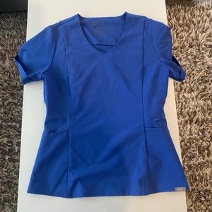 FIGS- XS Denim Limited Edition Scrub Top